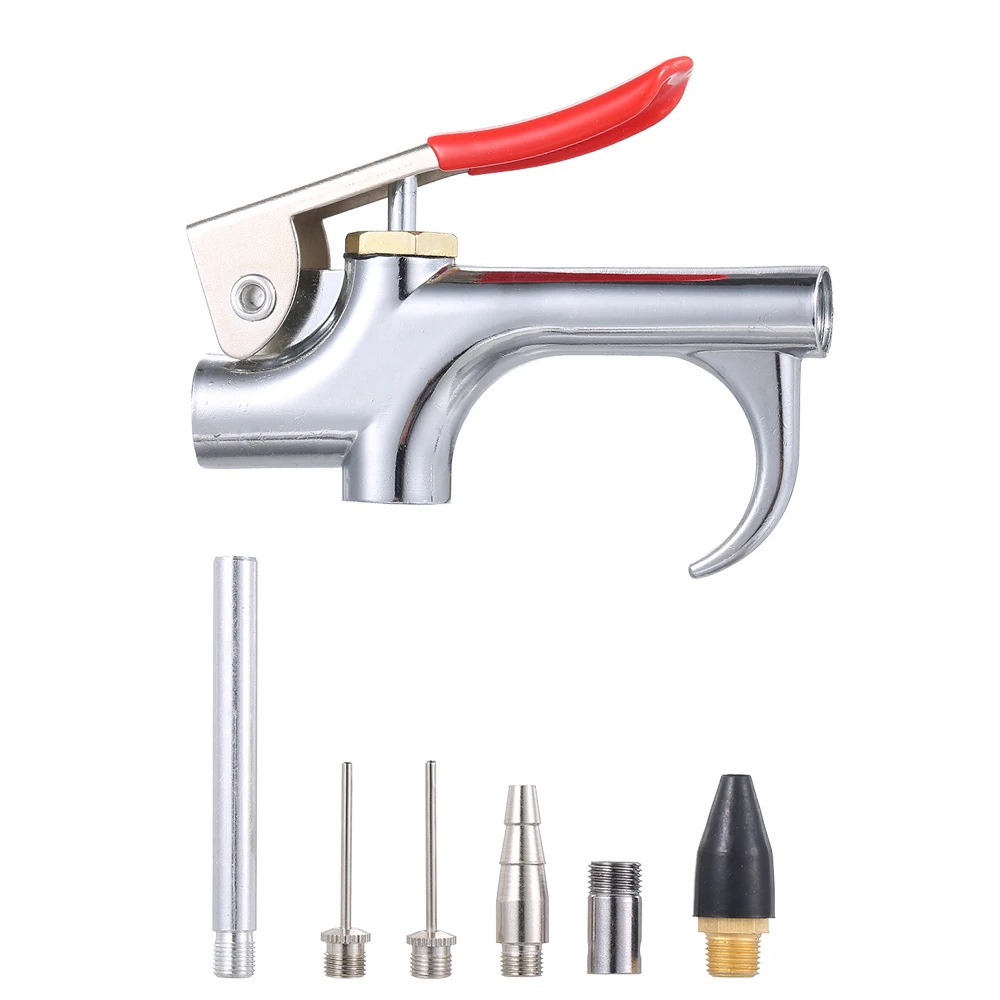 

7pcs Dust Removal Cleaning Tool Air Blow Machine Accessory Kit with 5 Interchangeable Nozzles Car Foam Spray Washer