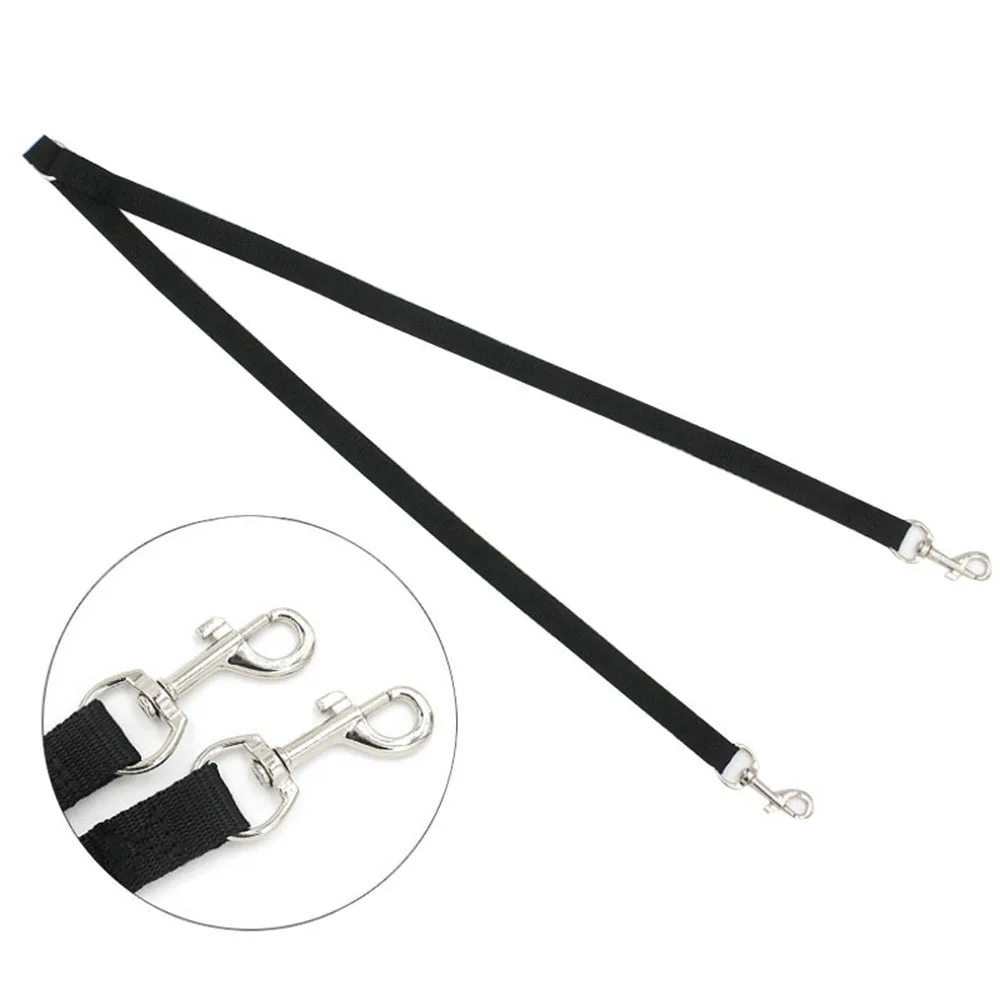 Double Twin Dual Coupler Dog Leash Two in One Strong Nylon Pet Cat Dog Leash Colorful Two Ways Pet Leads for Small Dogs and Cats 