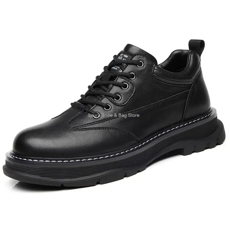 Купить Кожаные Ботинки Мужские 43 Размер