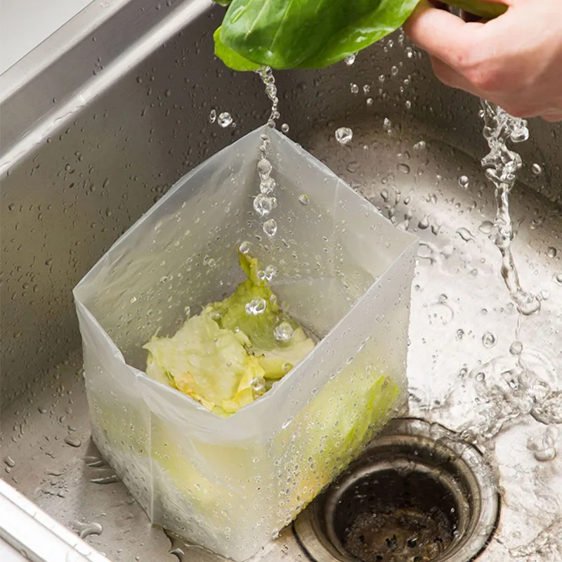 

30pcs Kitchen Sink Strainer Filter Screen Garbage Bags Sink Drain Hole Mesh Bag Trash Strainer