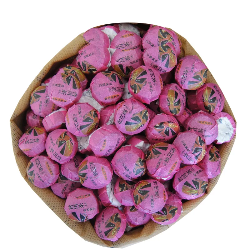 7A Chinese YunNan Puɾr Tea Superior Candy Mini Tuo Cha Ripe Yiren Rose Flavor Pu-erh Fancy | Дом и сад