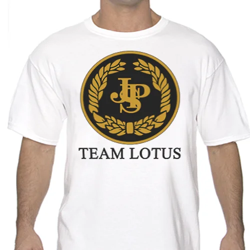 

John Player Special Team Lotus Retro F1 T-Shirts Ayrton Senna Formula 1 Unisex Racing Tee Size S-3Xl