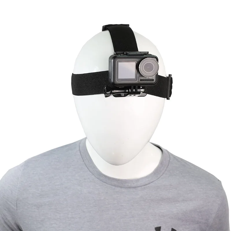 Регулируемый ремень на голову пояс для оголовья крепление для GoPro Hero 8 7 6 5 4 SJCAM eken AKASO Yi 4k DJI Osmo Экшн-камера набор аксессуаров