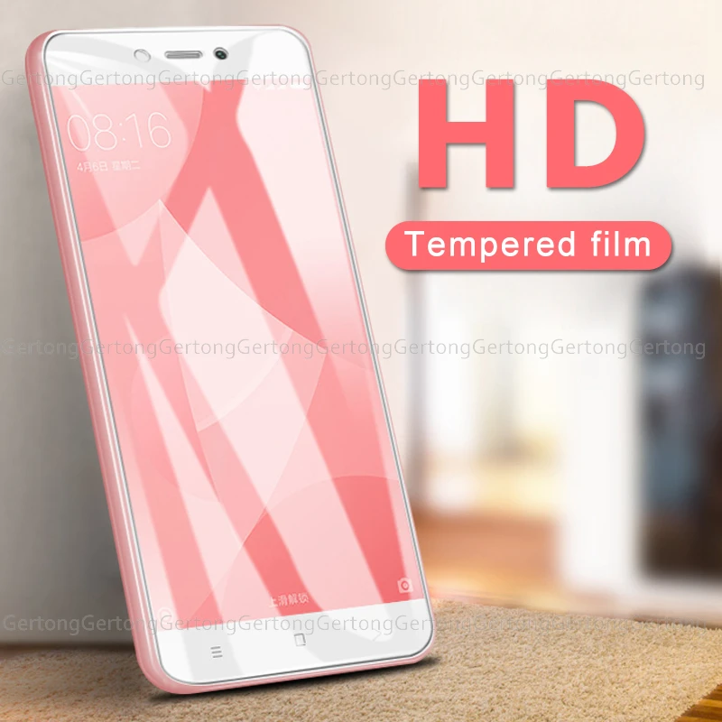 9H полный защитный экран Прозрачный ударопрочный стеклянный для Xiaomi Redmi 4X Pro Note 6 5 5A