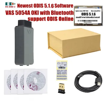 

Support ODIS Online ODIS 5.2.6 software and obd2 Bluetooth scanner vas5054 OKI Full chip car Diagnostic tools Free shipping