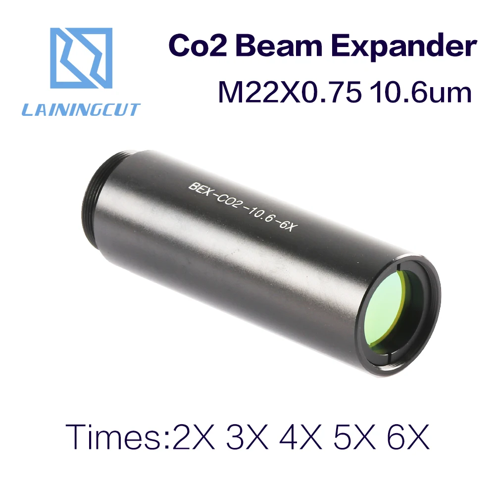 

CO2 Laser Beam Expander 10.6um 2X 3X 4X 5X 6X Galvanometer Lenses Optics Beam Expand For Co2 Laser Marking Machine 10600nm