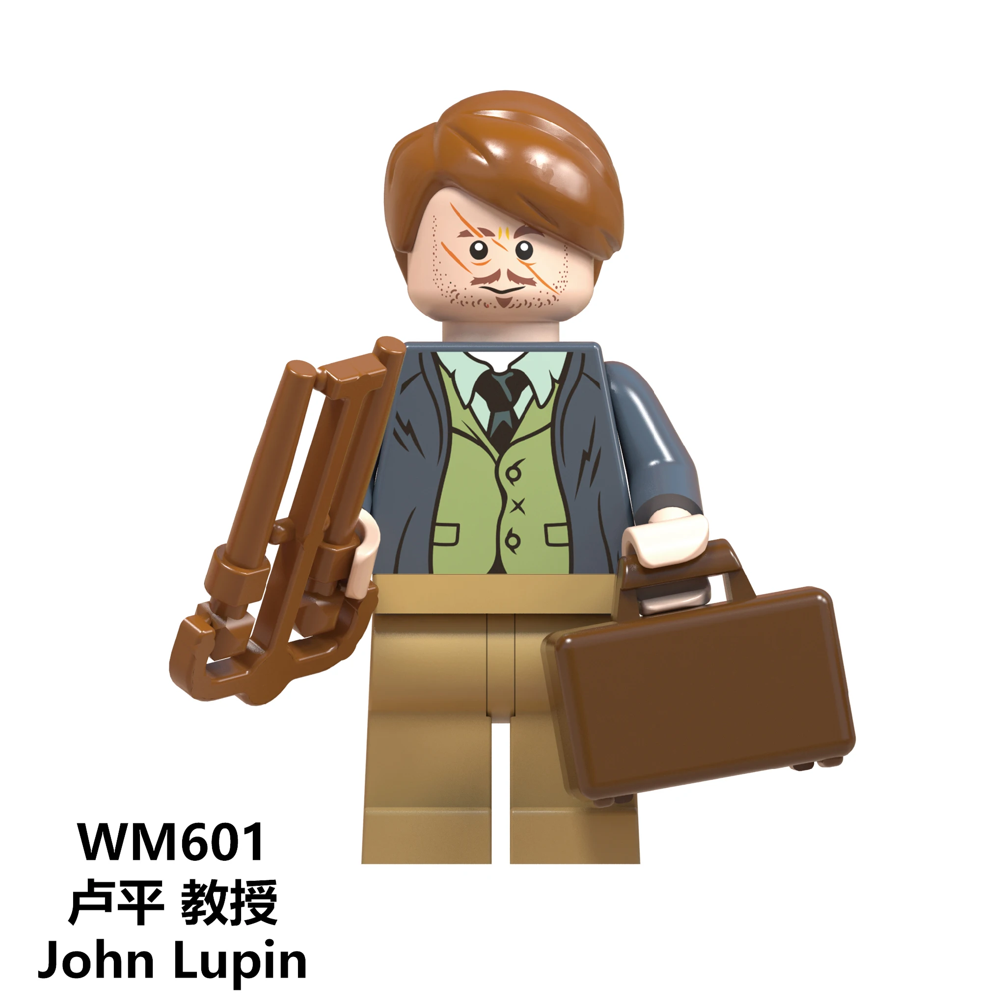WM6046 серия Harry Potters Moody тележка ведьма Рон Уизли Люпин Susan Bones строительные блоки