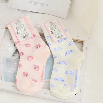 

IVYYE Melody Pom Purin Fashion Anime Socks Casual Long Sock Summer Hot Sale Women Lady Girls Cotton New Gifts