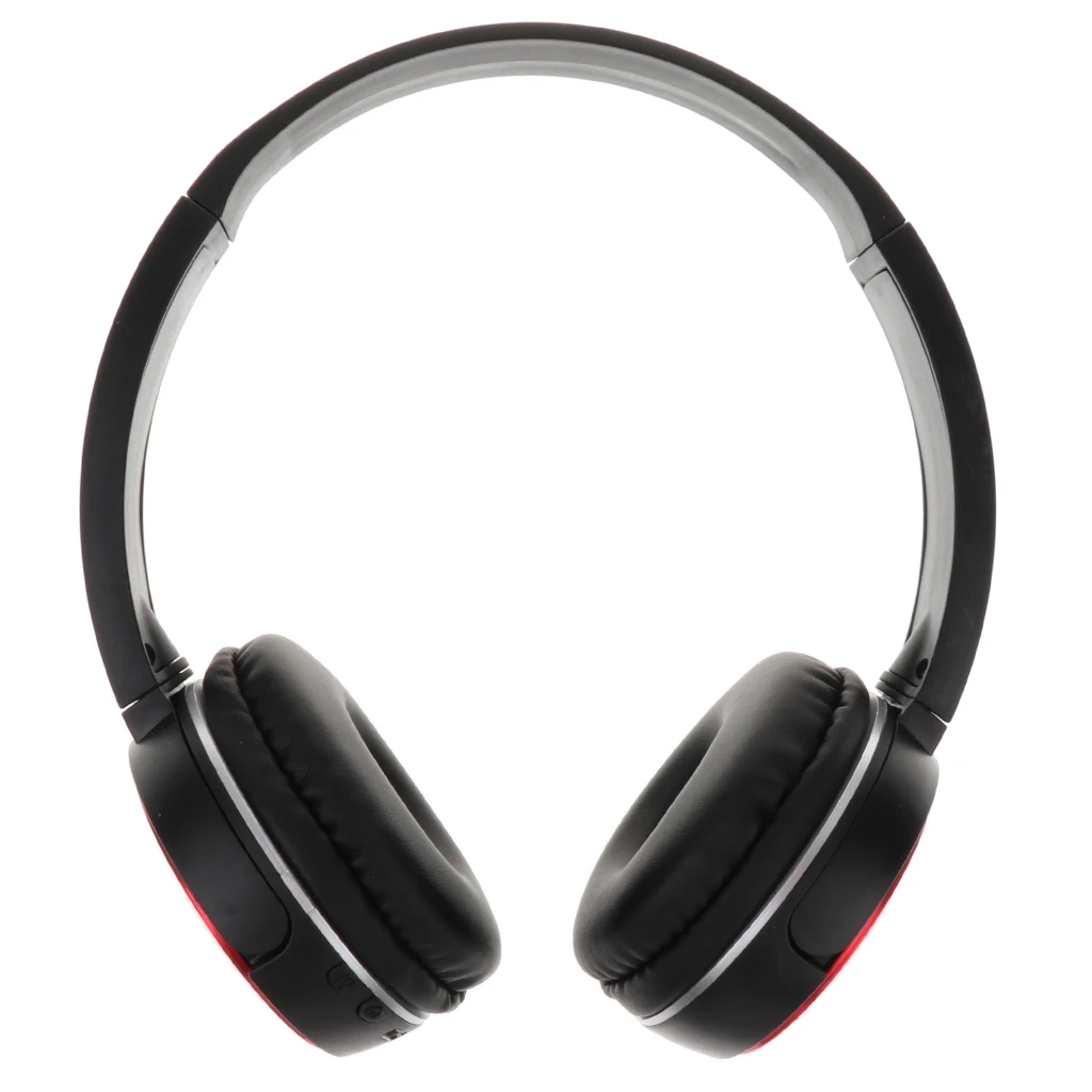 Bluetooth наушники стерео HIFI обновленная версия беспроводные наушники bluetooth-гарнитура Складные стерео игровые наушники с микрофоном - Цвет: Red