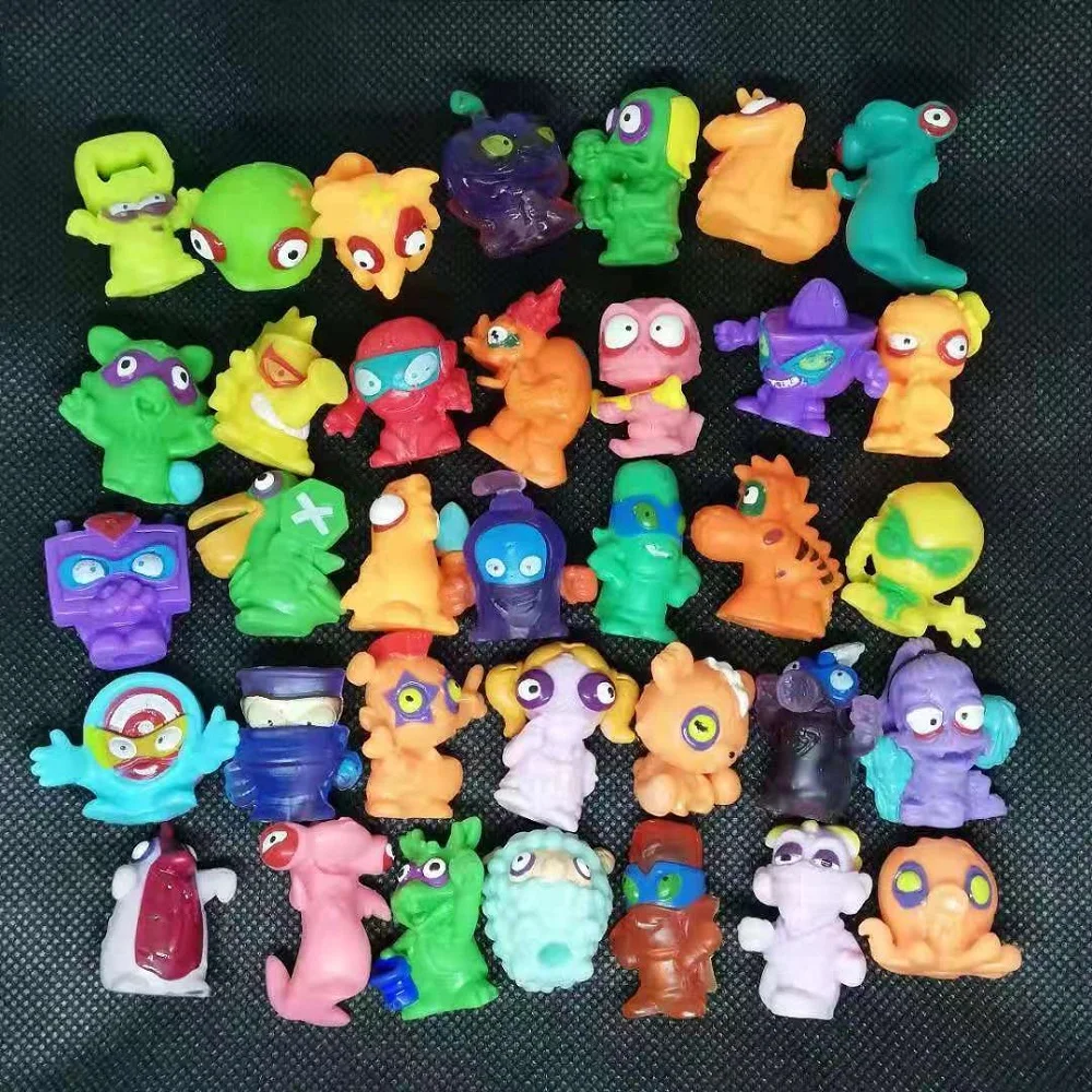 10 шт./компл. Superzings Zomlings аниме куклы игры животных мусора кукла 3 Dragon Ball см резиновая Модель Фигурки Игрушки для мальчиков подарок
