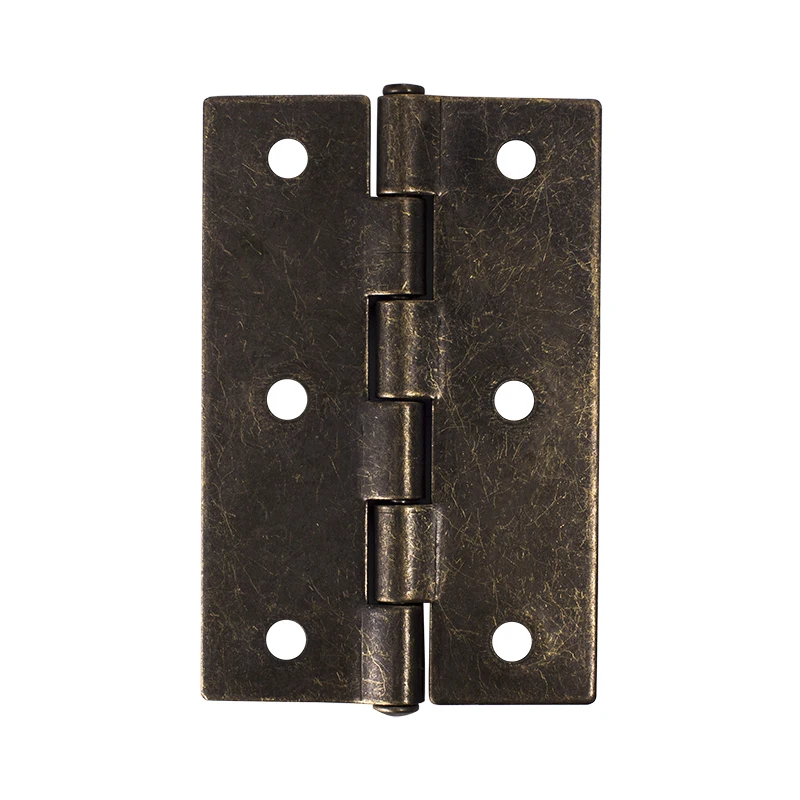 Antique bronze color iron Hinge 3" Classical Cabinet Door open 300 degree furniture Hinge with screws