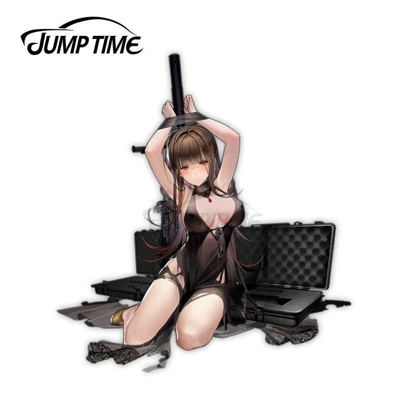 Jump Time 13X8.3Cm Per Ragazze Frontline Dsr-50 Higgest Offerta Alt Anime Waifu Adesivi Per Auto Accessori Per Auto Laptop Decal Impermeabile