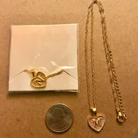 A-Z Initial Letter Heart Pendant Necklace For Women Stainless Steel Alphabet Heart Charm Chain Choker Jewelry Gift Collier Femme - Image 5