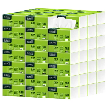 

New Hot (1 Packs=280pieces) Nature bamboo Soft Paper Napkin for Table Dinner Paper Tissues Wholesale