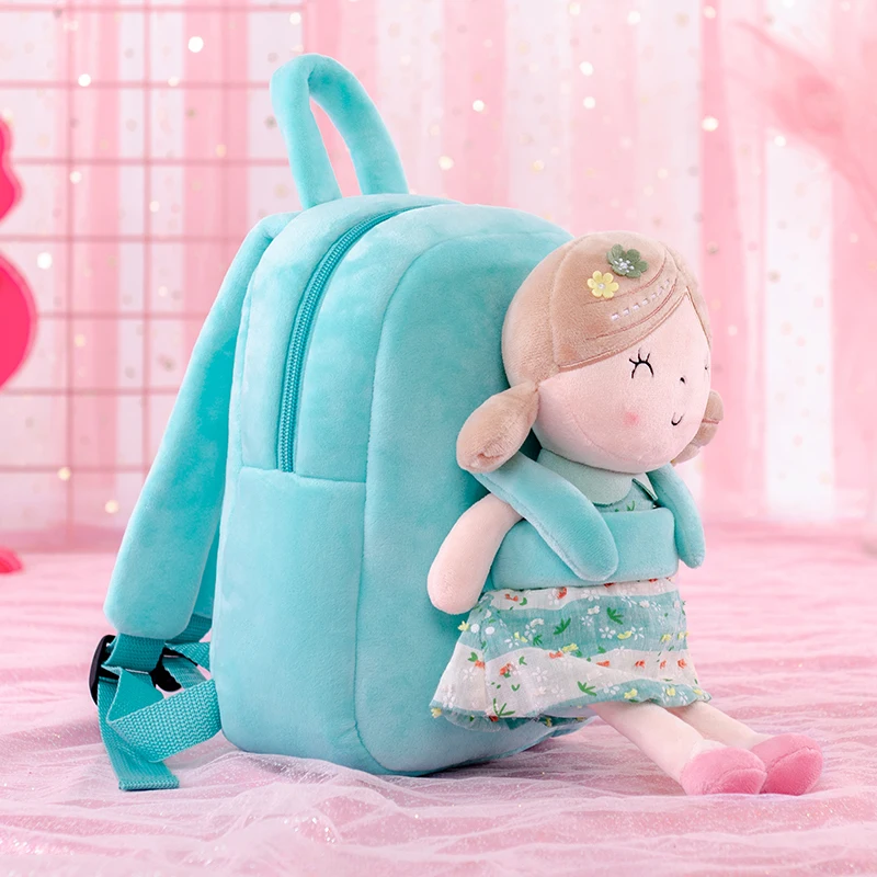 【Presale】 плюшевый рюкзак gloveleya, детская игрушка, Весенняя школьная сумка для девочек, детский уличный рюкзак для студентов, детского сада, мягкий детский рюкзак