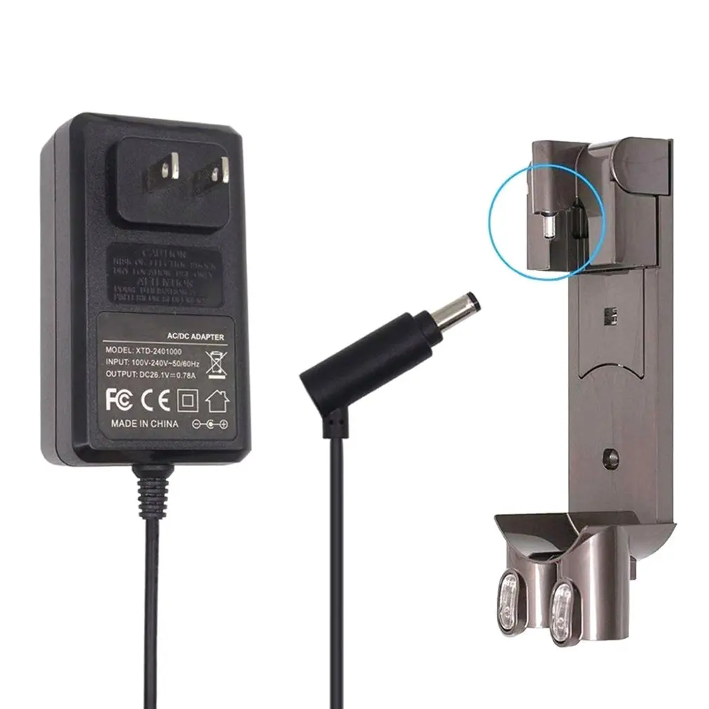 Agrarisch Ontrouw Groenland Charging Adapter For Dyson V8 V7 V6 DC62 Charging Plug Vacuum Cleaner Power  Adapter Replacement Charger EU/US Plug - AliExpress