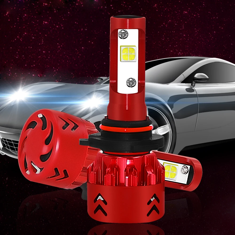 Mini7 светодиодный светильник на голову, Автомобильный светодиодный светильник на голову, супер яркий светодиодный противотуманный светильник для лампочек