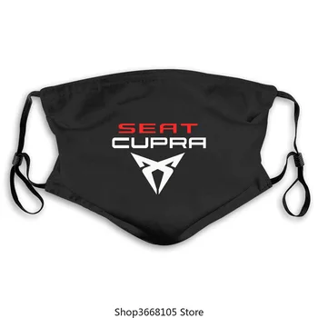 

New Seat Leon Cupra R Limited Edition Mens mask Cupra Leon Ibiza Fashion masks Slim Fit O-neck Washable Windproof Anti-Dus pm2.5