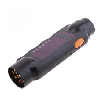 

Vehicle 7 Pin Trailer Towing Light Cable Circuit Plug Socket Tester Trailer Tester for 7 Pins Plug and Socket Connection