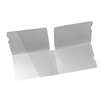 

50Pcs Mask Storage Clip Easy and Secure Storage Portable Design Universal Mask Storage Clip Mask Piece Transparent