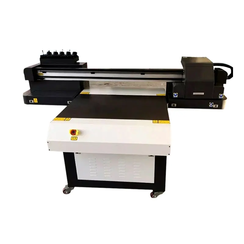 

Free shipping 60*90cm flatbed UV printing machine XP6 head glass Acrylic digital UV6090 UV printing machine