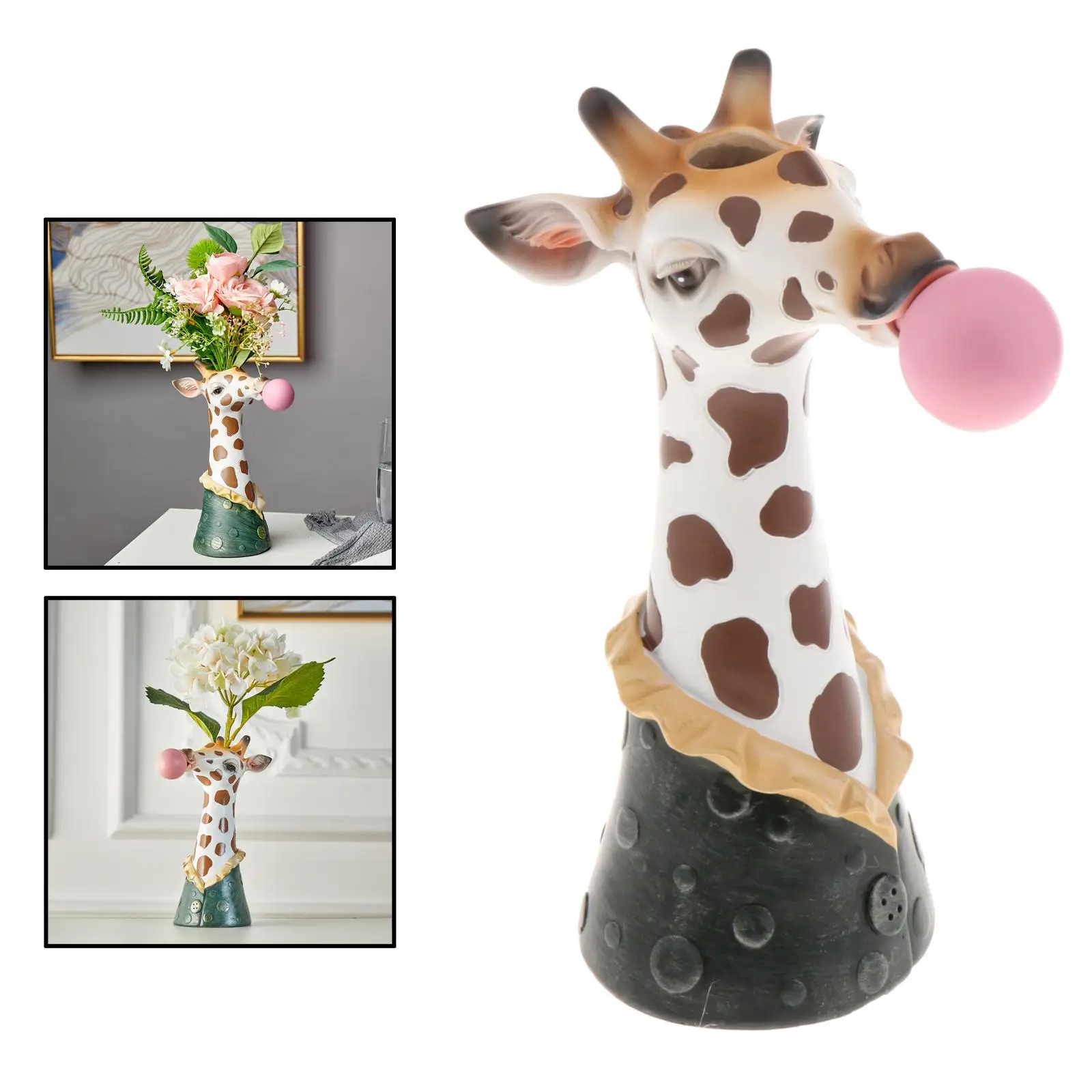 Plant Pots, Cute Animal Head Shaped Cartoon Succulent Vase Flower Pots,Container ,Home Decoration Planter Pots Mini Ornament