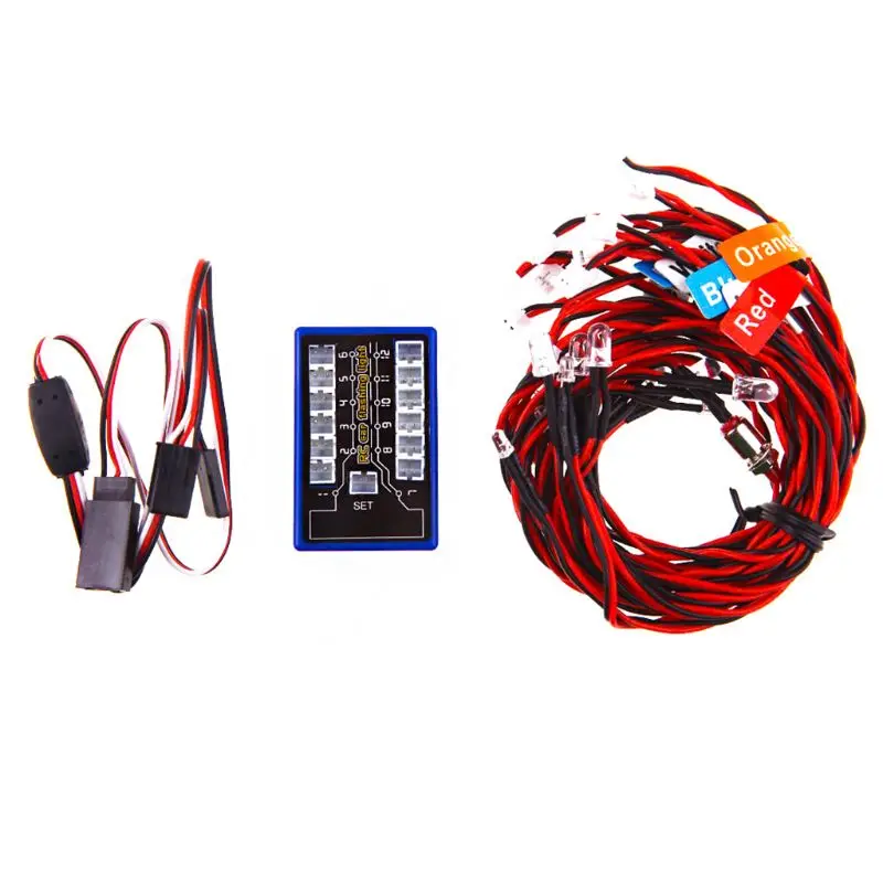 

Power 12-LED flashing light system Kit Vehicle Part for RC Car