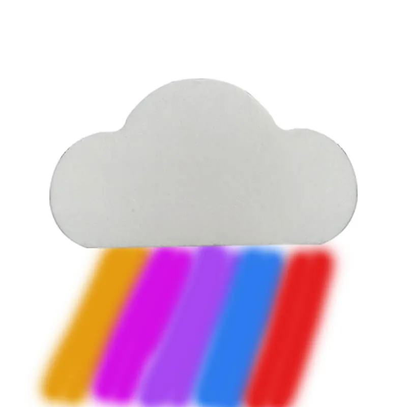 

Cloud Body Bath Rainbow Floating Bath Bomb Oil Bath Bombs Bulk Shower Sponge Pouf Mesh Ball Exfoliating Fleur De Douche Y1