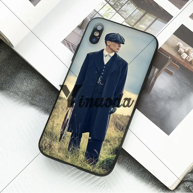 Yinuoda Томас Шелби Peaky bliners мягкий чехол для телефона Apple iPhone 8 7 6S Plus X XS MAX 5 5S SE XR 11 11pro максимальный чехол