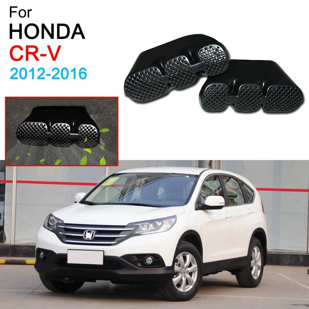 Parte trasera debajo del asiento Salida Shell Aire acondicionado Ventilación Rejilla Cubierta para Honda CRV 4to Accesorios 2013 2014 2015 2016|Molduras interiores| - AliExpress