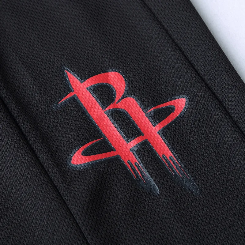 Rockets сезон Джерси черно-белый с рисунком компании игры настраиваемые печатные слова напечатанный номер DIY гоночный костюм