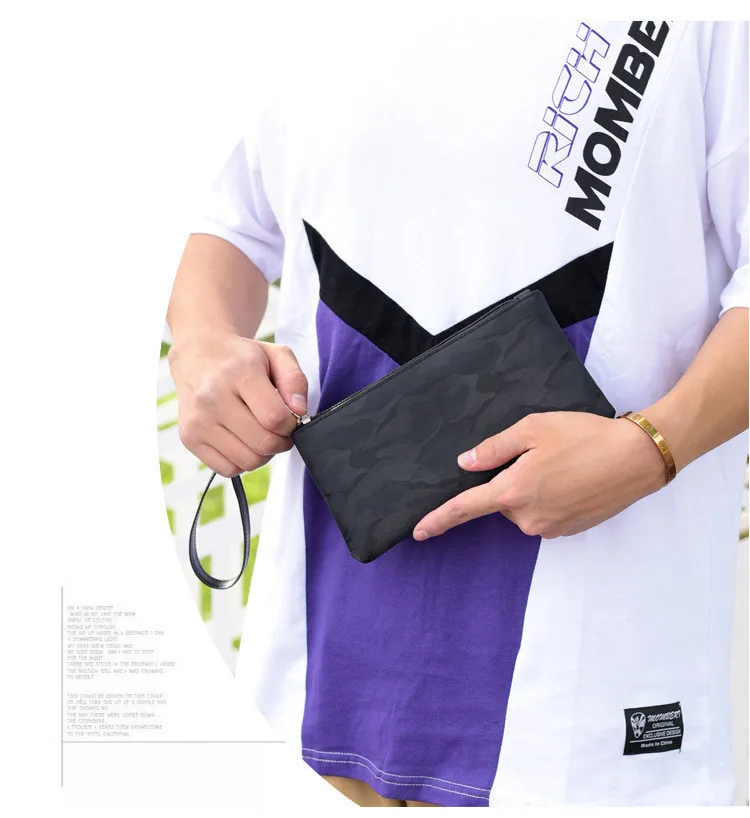 Wallet Leather With Coin Pocket Soft Men Women Card Coin Key Holder Zip Leather Wallet Pouch Bag Purse Gift Man
