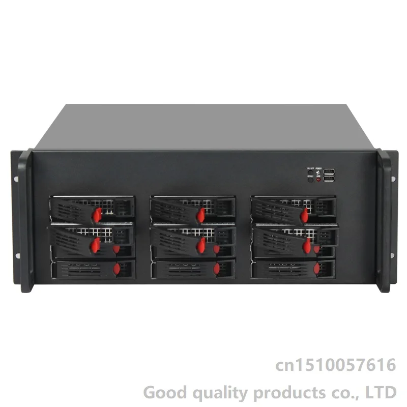 NAS System Hot-Swappable 12 Hard Drive Bits Compatible Support 1 ATX Motherboard Short 4U320 Server Chassis Storage Rack