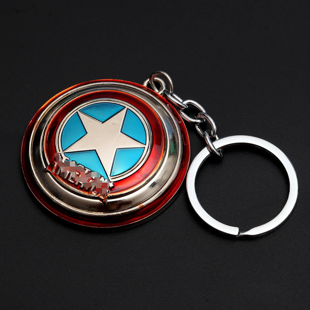 lovers key ring male and female movie superhero role  key chain mobile phone bag pendant gift
