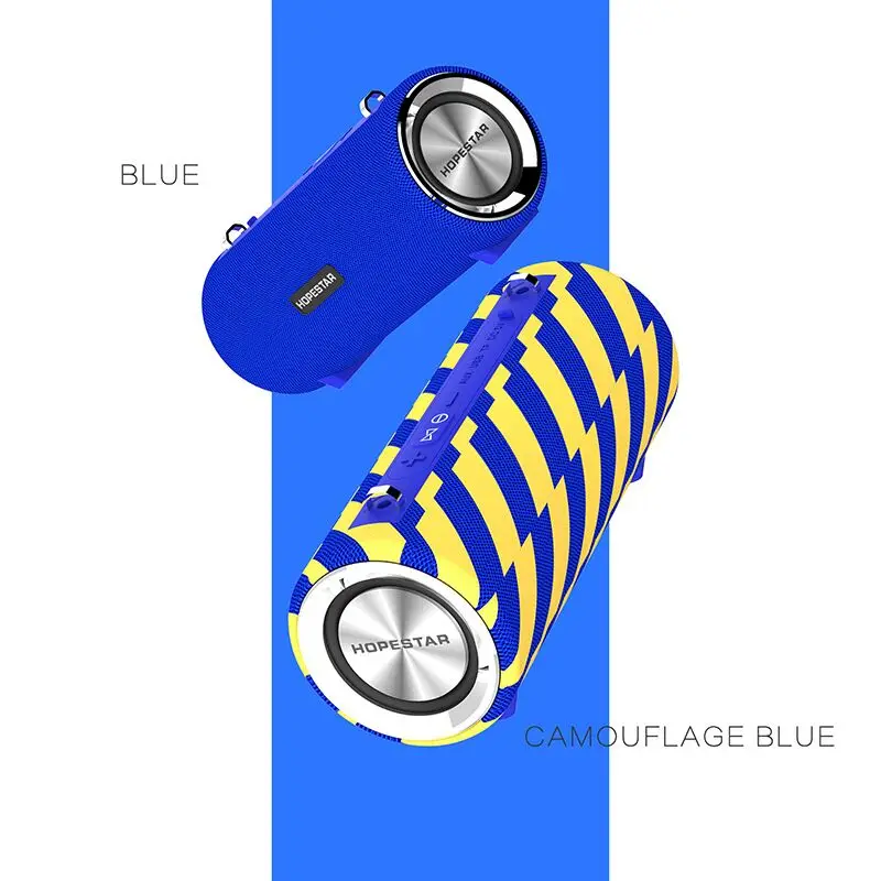 Беспроводная портативная bluetooth Колонка HOPESTAR H39 водонепроницаемая уличная