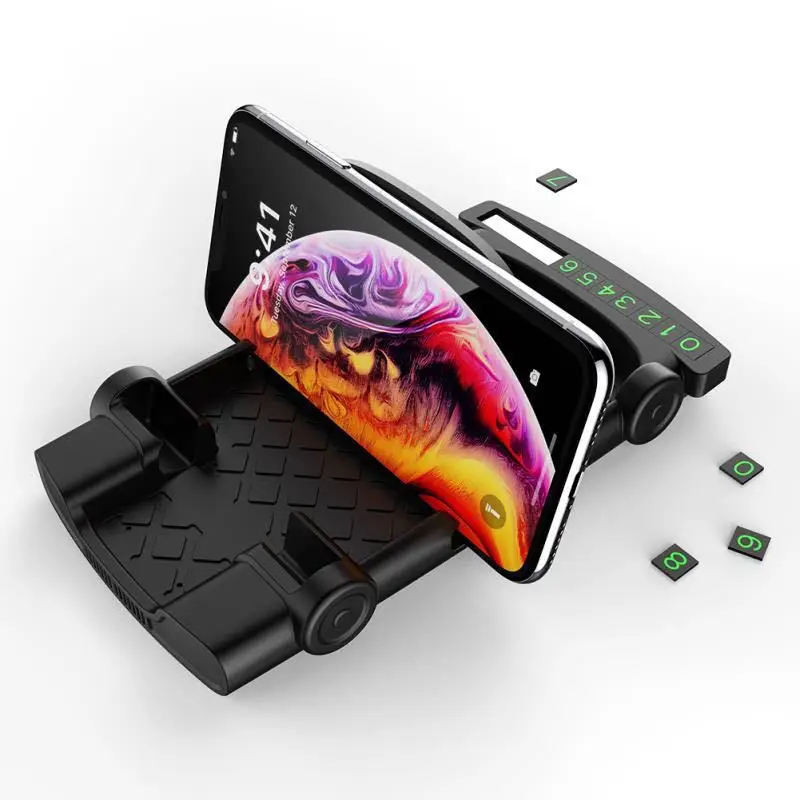 Car-Mount-Cell-Phone-Stand-Universal-Silicone-Dashboard-Mount-Mobile-Device-Holder-for-iPhone-7-8 (2)