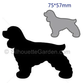 

metal cutting dies cut die mold Animal dog decoration Scrapbook paper craft knife mould blade punch stencils dies