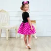 Kids Dresses for Girls Birthday Halloween Cosplay Costume Mouse Dress Up Kid Costume Baby Girls Clothing For Kids 2 6T ► Photo 2/6