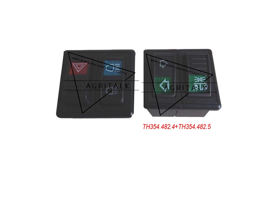 TH354.482.4 + TH354.482.5 набор переключателей для трактора Foton Lovol TH354|set of|set 4set switch |