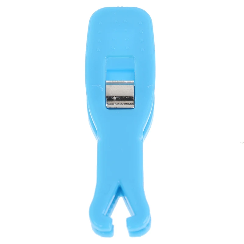 1pc Disposable Body Piercing Needle Slot Sterile Blue Piercing Clip Tattoo Tool Temporary Tattoo Body Piercing Needle Slot Clip