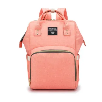 

Fashion Mummy Backpack Maternity Diaper Bag Baby Care Shoulder Pack Nursing Nappy Pack Baby Sitter Rucksack Milk Bottle Pocket