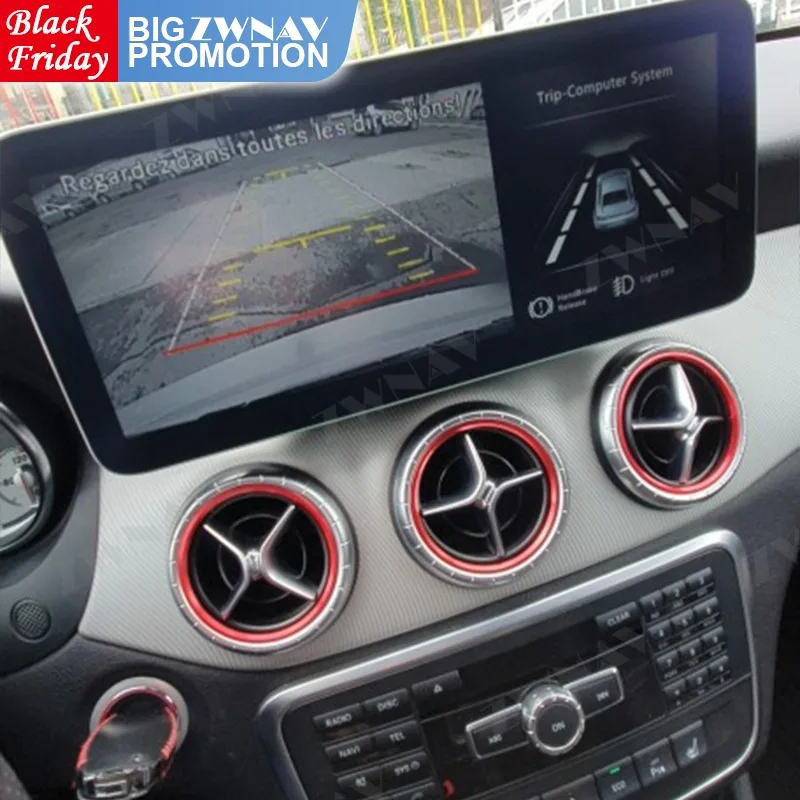 256G 1920 720 Carplay Ricevitore Radio Multimediale Android Per Mercedes Benz Cla Gla Classe A W176 2013-2019 Autoradio Audio Stereo