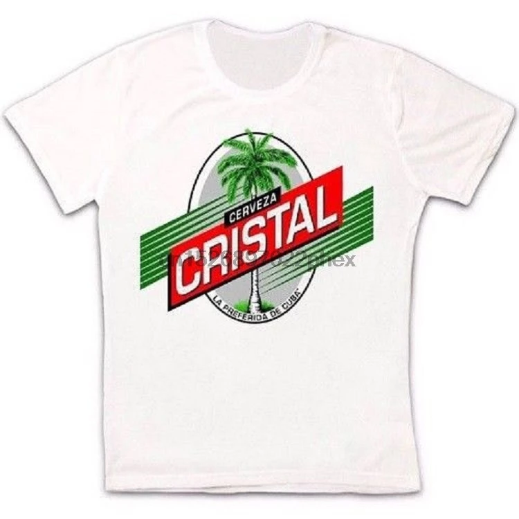 Cristal Lager Beer футболка с логотипом Cerveza 598 Мужская |