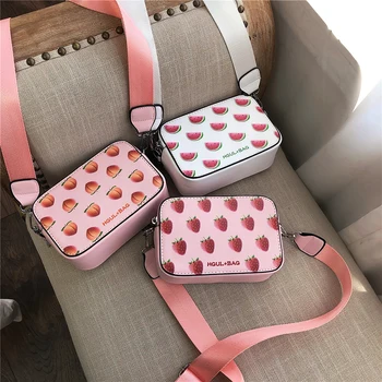 

Summer Fruit pattern Women Bag 2020 Mini Shoulder Bag Girls Messenger Bag Fashion Ladies Handbag Small Cross body Bags For Women