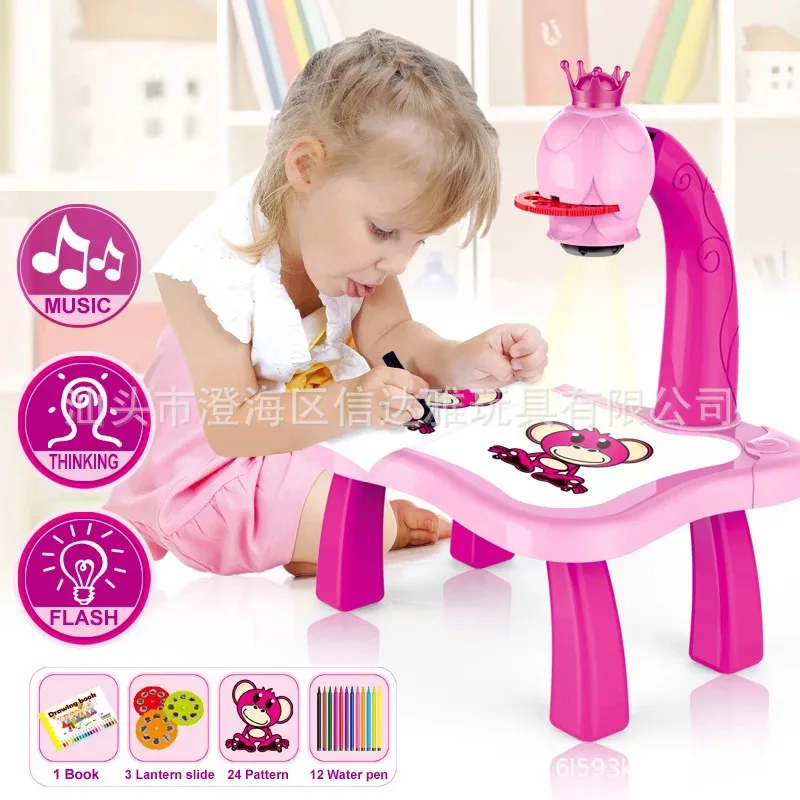 

Children'S Educational Science Doing Homework Sketchpad Smart Projection Painting Machine Multi-functional Projection Sketchpad