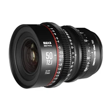 Meike Prime 50mm T2.1 Super 35 Frame Cinema Camera Systems for Canon Cameras with EF-Mount