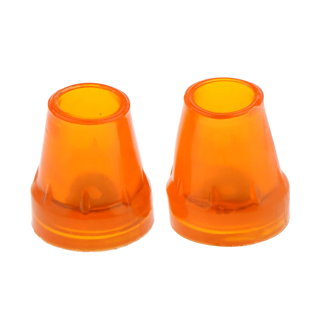 4pcs Anti Slip Heavy Duty Rubber Replacement Tips for Folding / Standard Canes Walking Sticks Trekking Pole