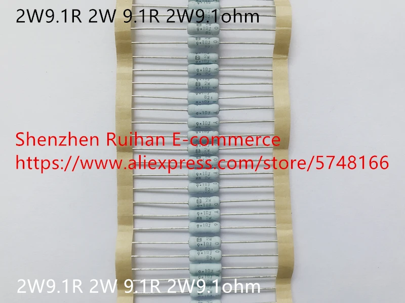 

Original new 100% fever resistance 2W9.1R 2W 9.1R 2W9.1ohm (Inductor)