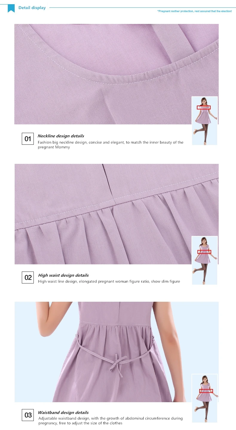 Рекомендуем электромагнитное излучение защитные металлические волокна одежда сладкий круглый вырез EMF Экранирование беременных женщин платье