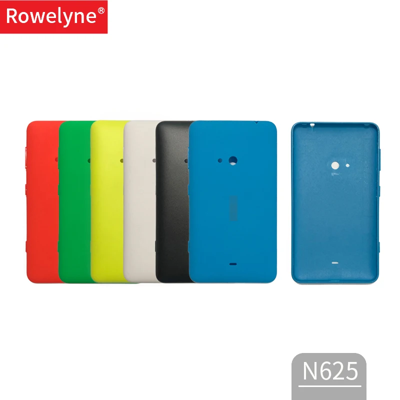 

Rear Cover for Nokia 625 Back Battery Door Housing for Microsoft Lumia 625 Back Cover Case with Side Button Replacement Parts